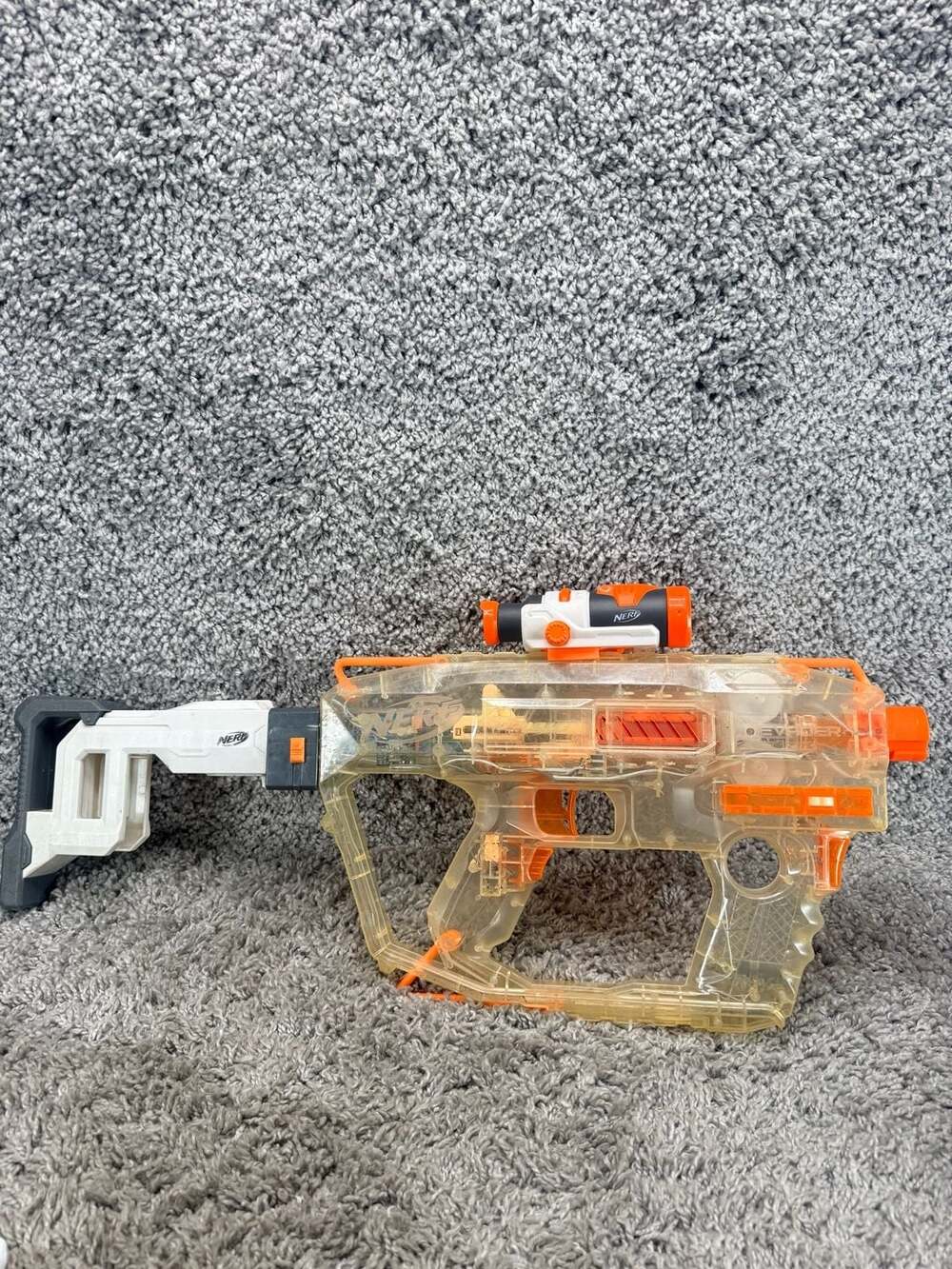 Nerf Modulus Evader Motorized Blaster with Stock and Scope